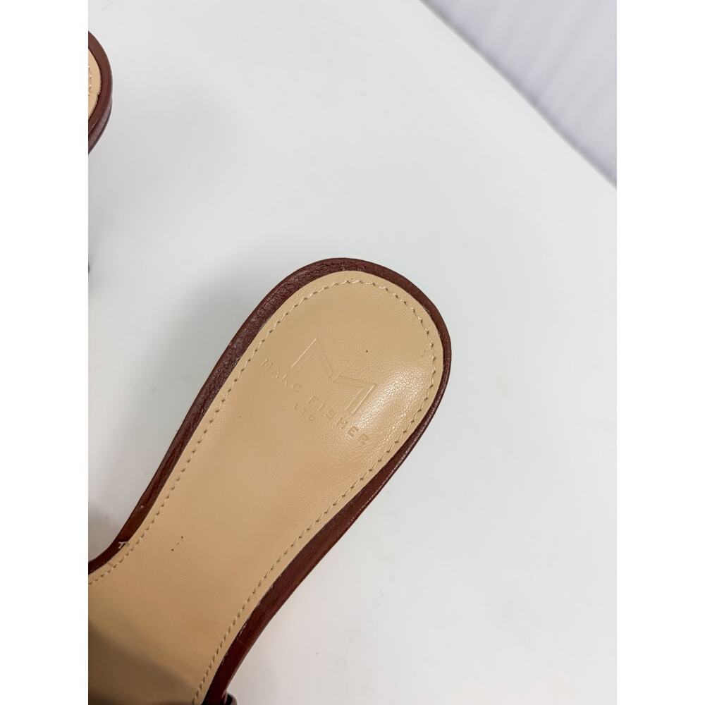 NWOT Marc Fisher Women's Draya Braided Mule Sandals Brown Size 7.5 - Picture 14 of 14